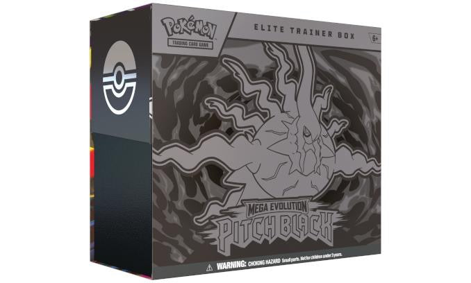 Pokémon TCG: Mega Evolution—Pitch Black Elite Trainer Box (pre order)