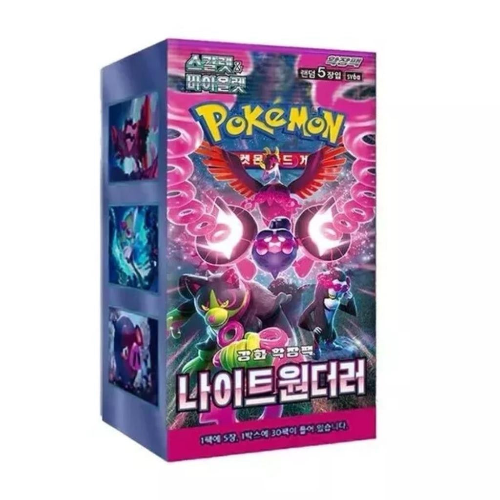 Korean Pokémon Night Wanderer Booster Box (SV6a)