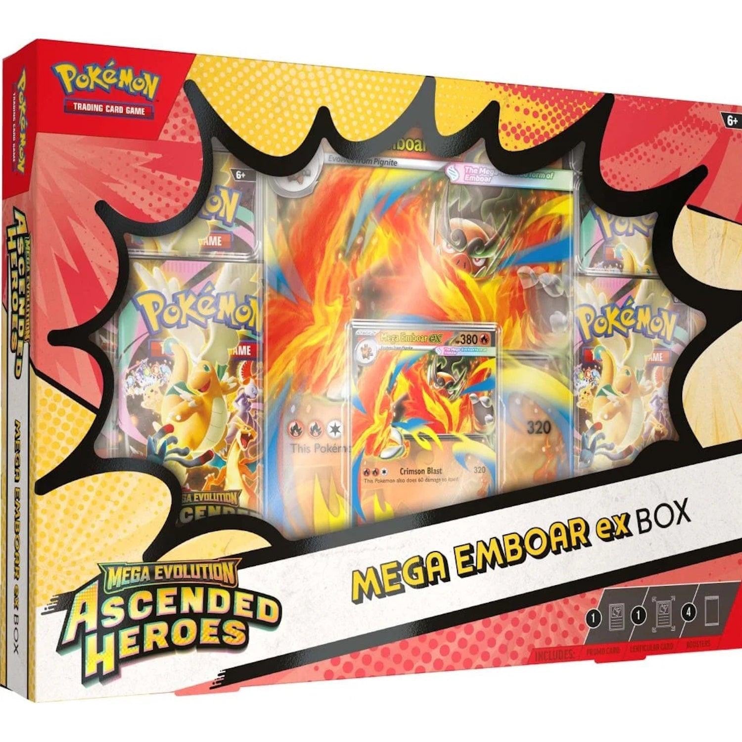Pokémon TCG: Mega Evolution—Ascended Heroes Mega ex Box