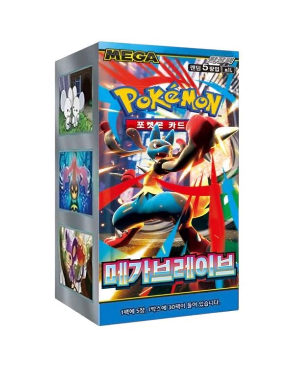 Korean Pokémon Mega Brave Booster Box (M1L)