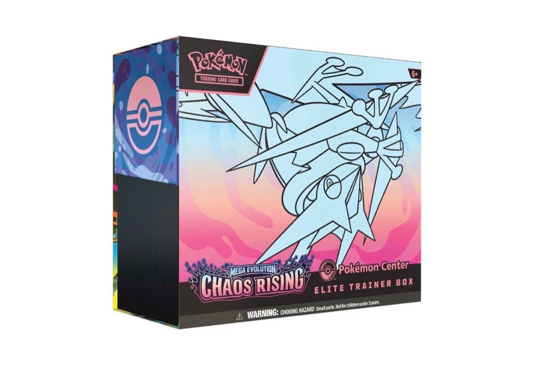 Pokémon Center Exclusive Pokémon TCG: Mega Evolution—Chaos Rising Elite Trainer Box