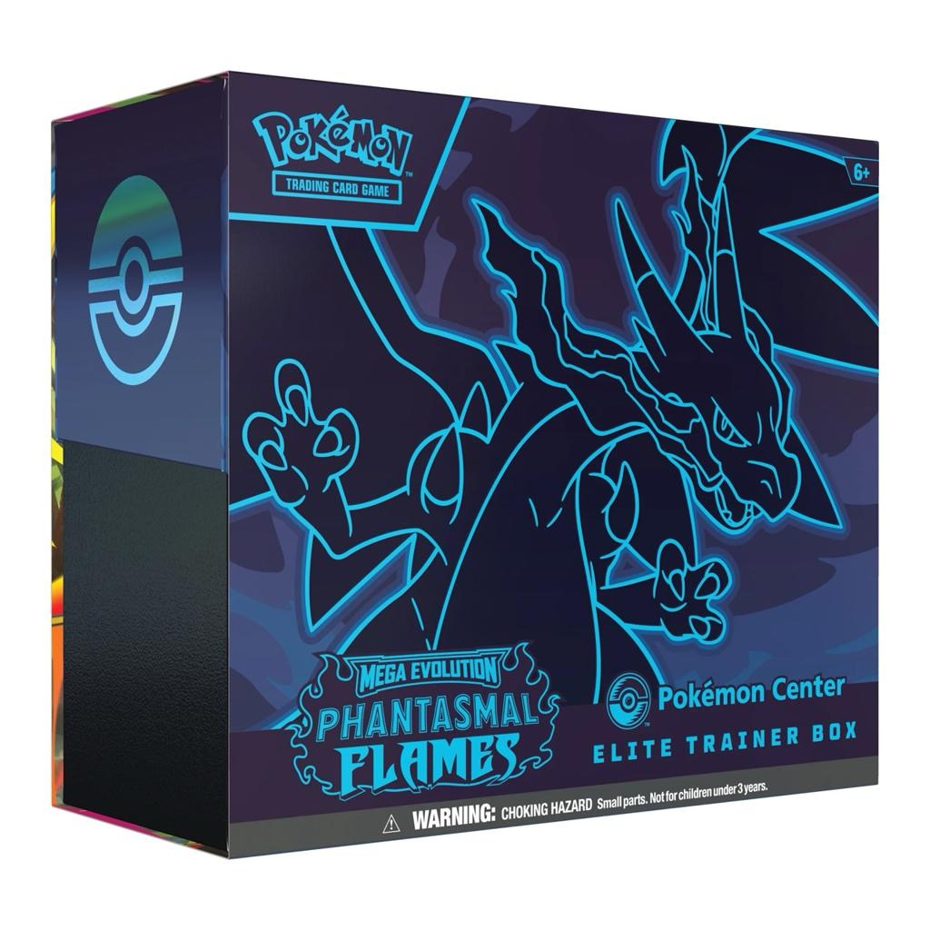Pokémon Center Exclusive Pokémon TCG: Mega Evolution—Phantasmal Flames Elite Trainer Box
